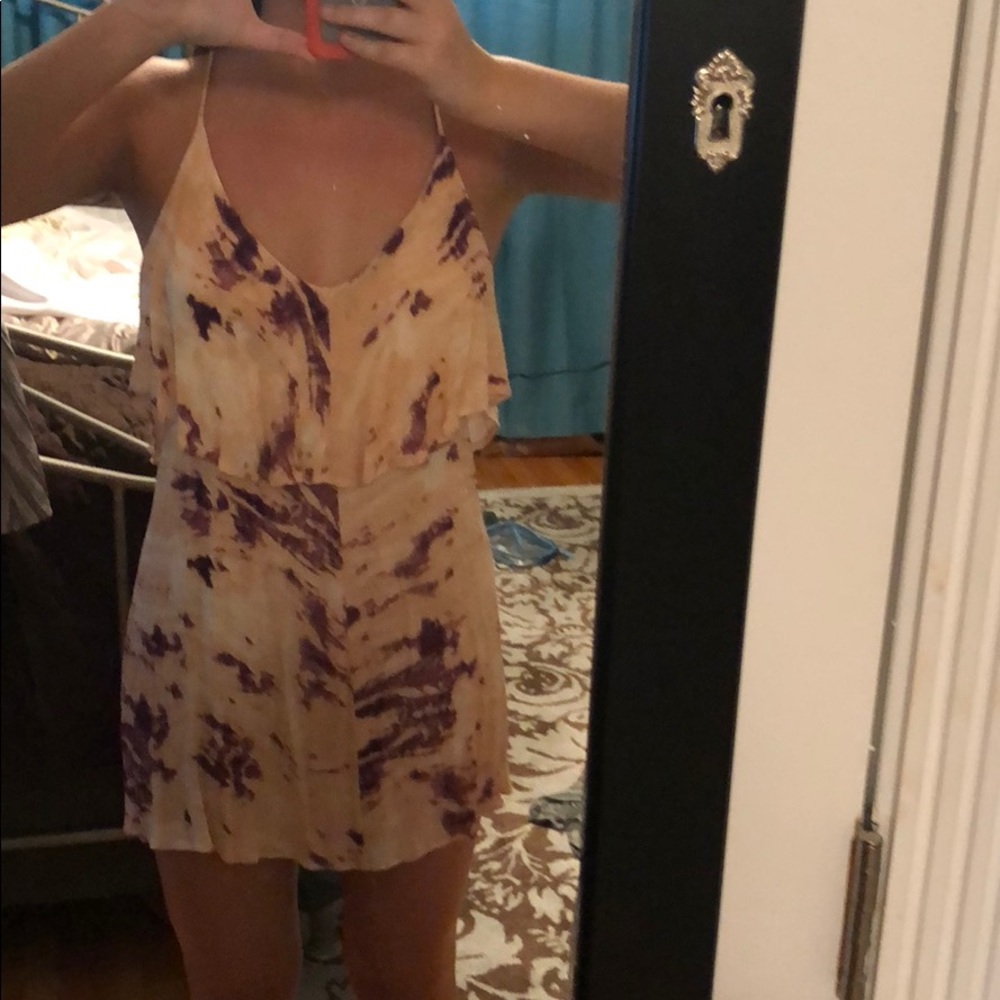 Pink & purple sundress